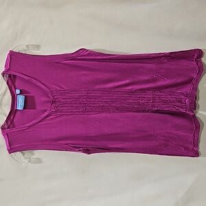 Simply Vera, Vera Wang Purple Top Sz LG